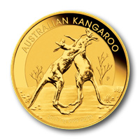 Kenguru 2010, 1/10 unciás befektetési aranyérme