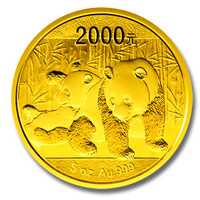Panda 2010, 5 unciás befektetési aranyérme