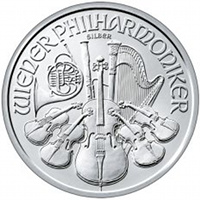 Wiener Philharmonic Silver Coin 1 ounce