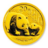 Panda Gold Coin 2011 1/20 oz.
