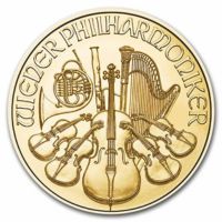 1 uncia Bécsi Filharmonikusok aranyérme 
