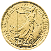 2023 Britannia befektetési aranyérme 1 uncia