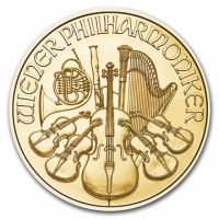 1/2 uncia Bécsi Filharmonikusok aranyérme 