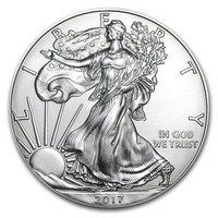 American Eagle ezüstérme 1 uncia különbözeti áfás vegyes évjárat
