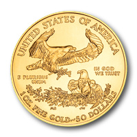 American Eagle befektetési aranyérme 1 uncia