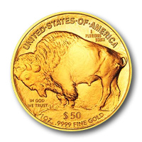 American Buffalo befektetési aranyérme 1 uncia