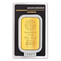 100 gramm Argor Heraeus aranylapka