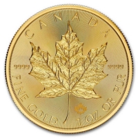 1 uncia Maple Leaf aranyérme 2025