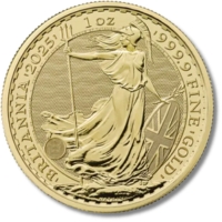 1 uncia Britannia aranyérme 2025