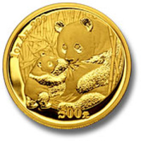 Panda befektetési aranyérme 30 gramm