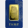 100 gramm PAMP Lady Fortuna aranylapka 