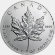 Maple Leaf ezüstérme 1 uncia különbözeti áfás vegyes évjárat