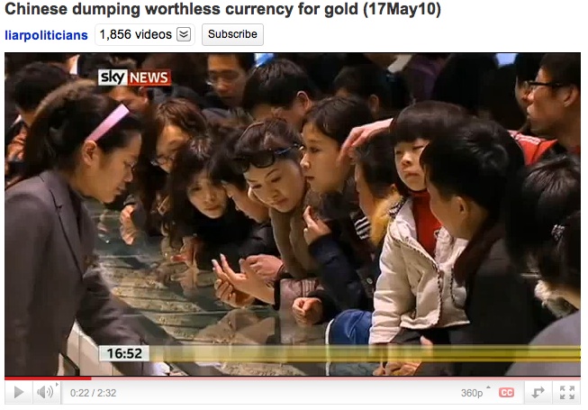 Aranyláz Kínában