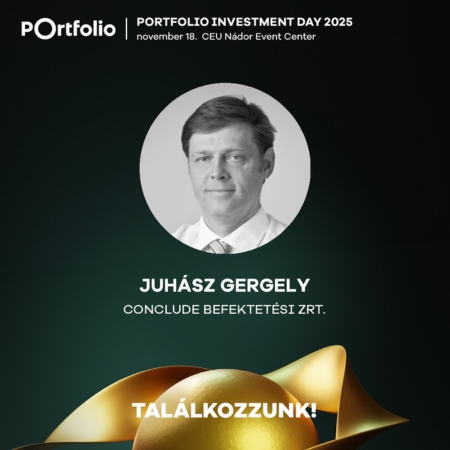 Juhász Gergely Conclude Zrt. vezérigazgató a Portfolio Investment Day előadója