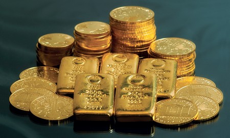 Befektetési arany rudak és aranyérmék a Conclude Zrt.-nél
