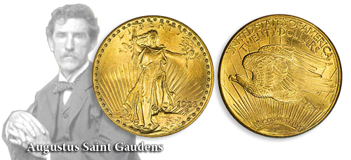 Saint Gaudens arany 20 dolláros