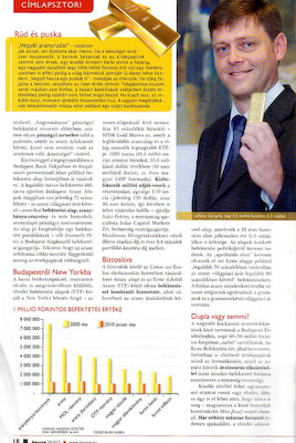Conclude - Haszon Magazin 2010.12.03. Arany Befektetés