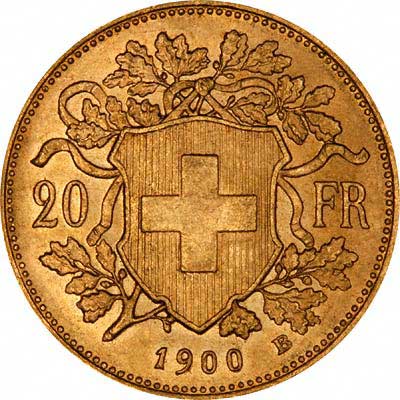 Helvetia-Vreneli, befektetési aranyérme Svájc
