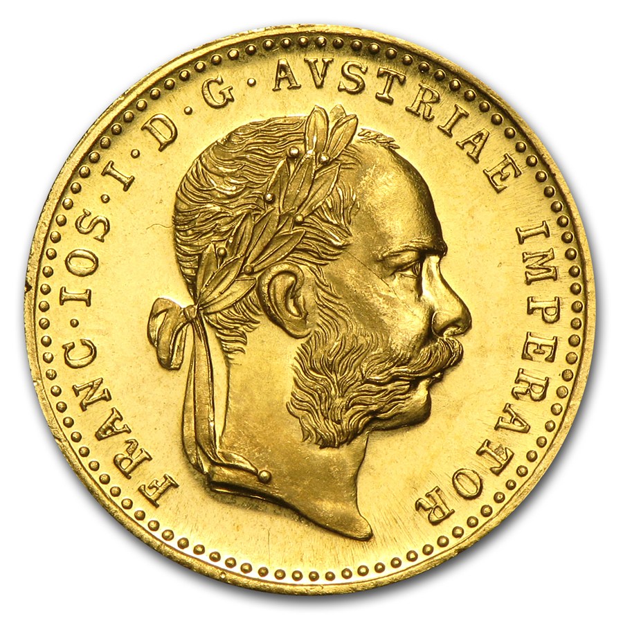 1 dukát osztrák befektetési aranyérme  