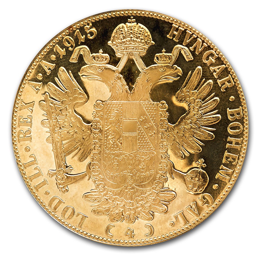 4 dukát osztrák befektetési aranyérme  