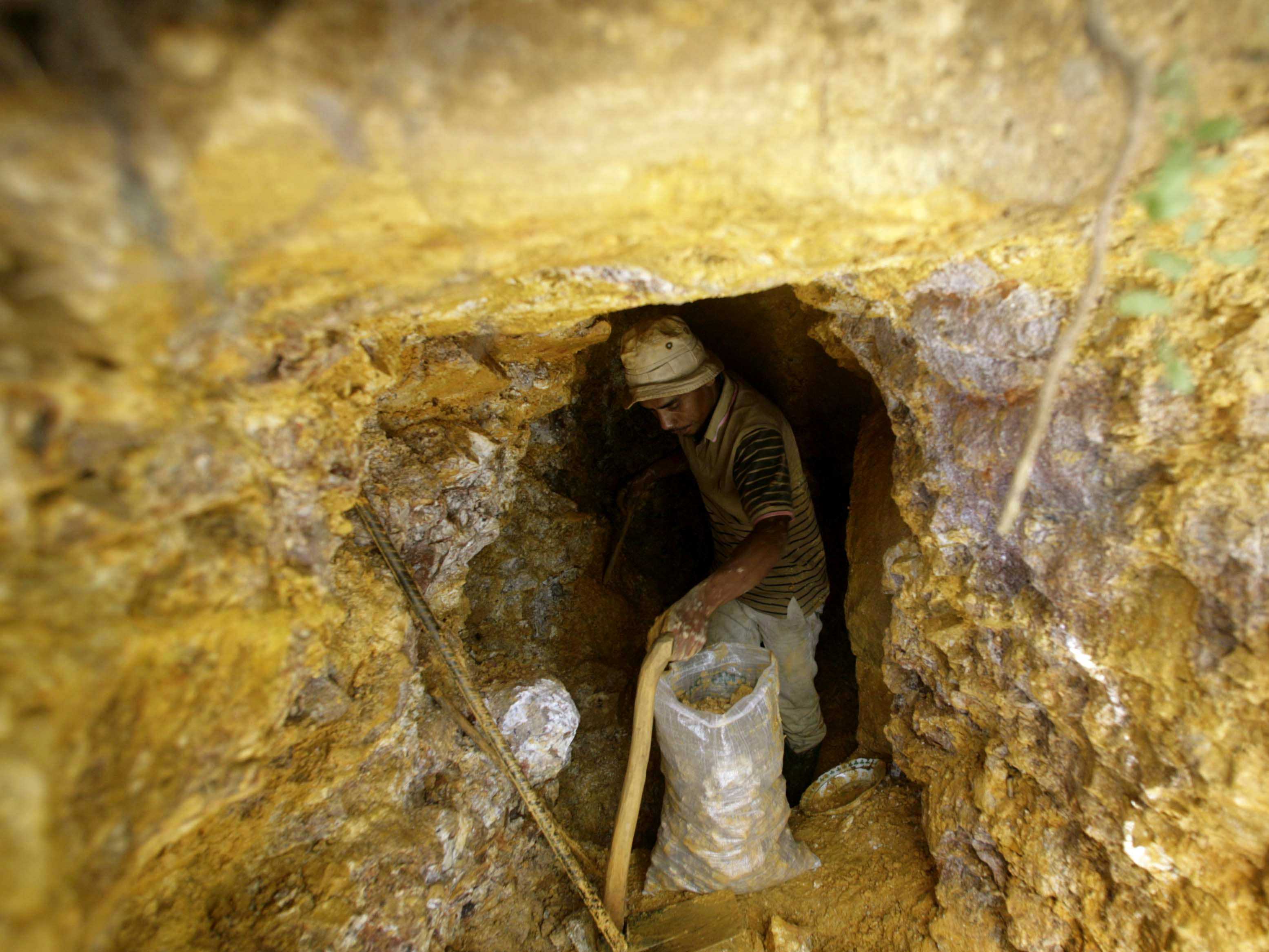 Az indonéziai Aceh tartományban lévő aranybányánál. Forrás: Reuters, Conclude Zrt.